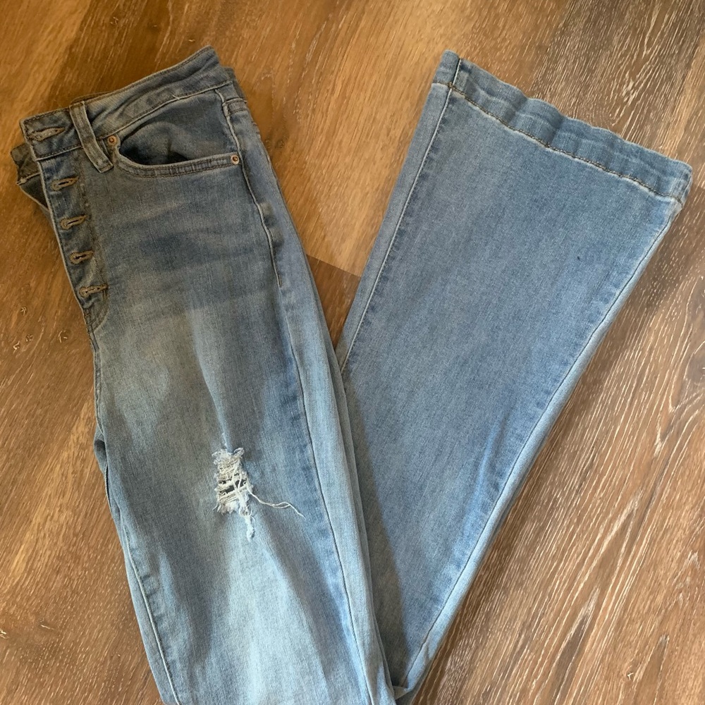 YMI High-Rise Flare Jeans